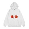 Cute Tomato Print Casual Hoodie