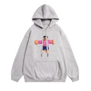 Bold Abstract Villain Design Hoodie