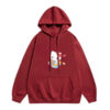 Street-Style Red Hello Kitty Fashion Hoodie